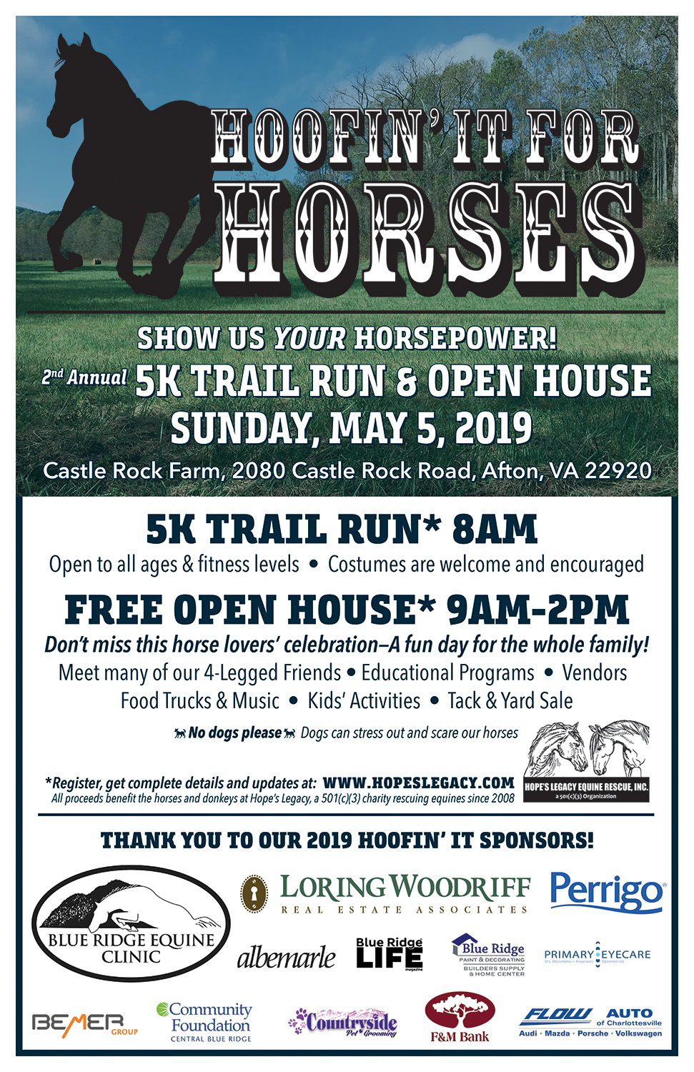 Hoofin' it for Horses